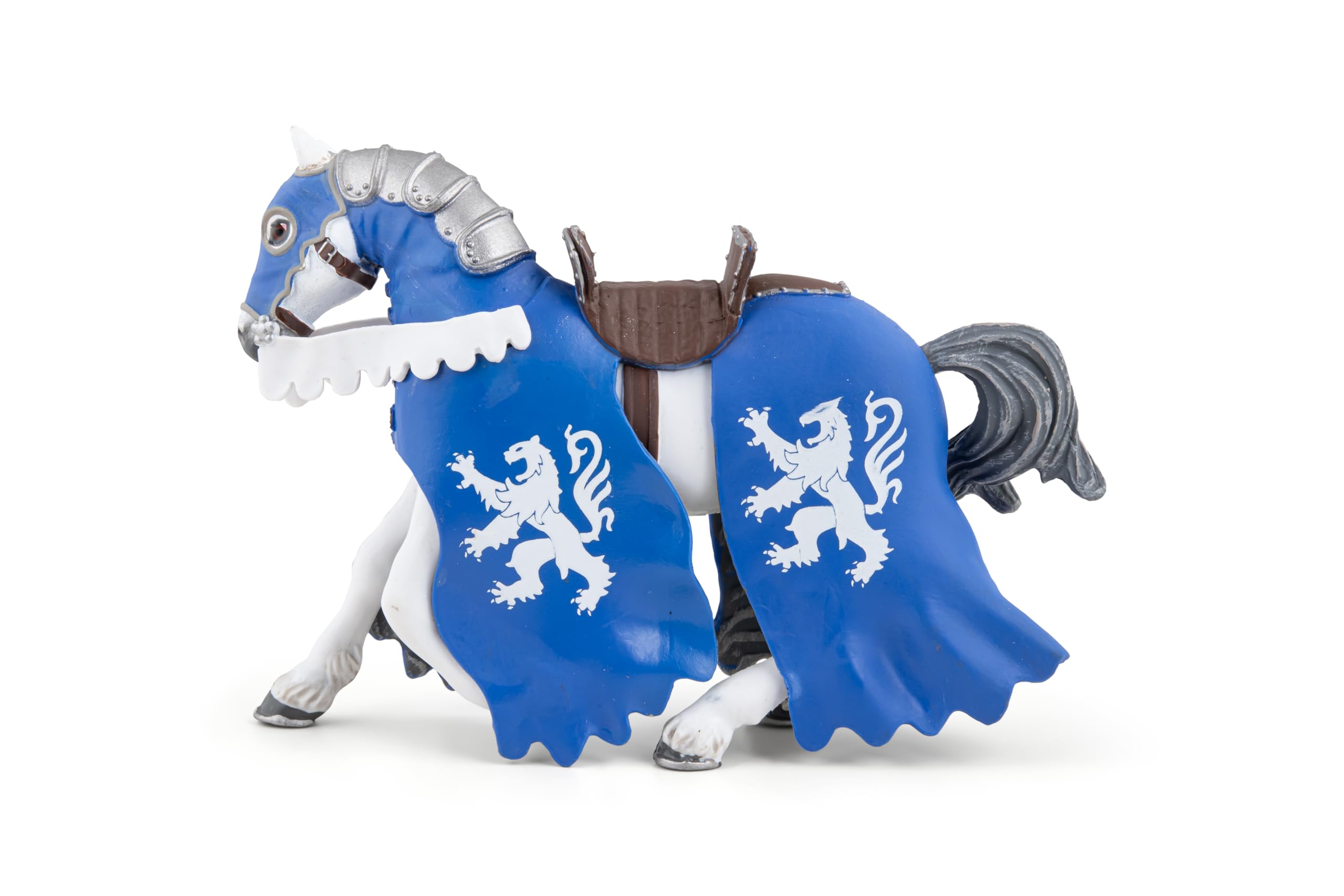 Amazon.com: Papo - Realistic Horse of The Lion Knight with Lance